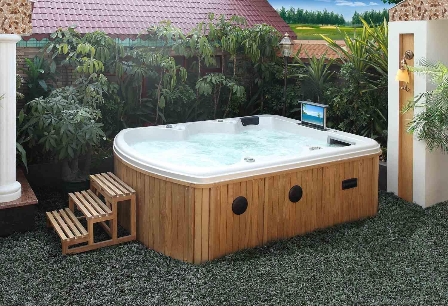 Vasca idromassaggio da esterno jacuzzi Nirvana