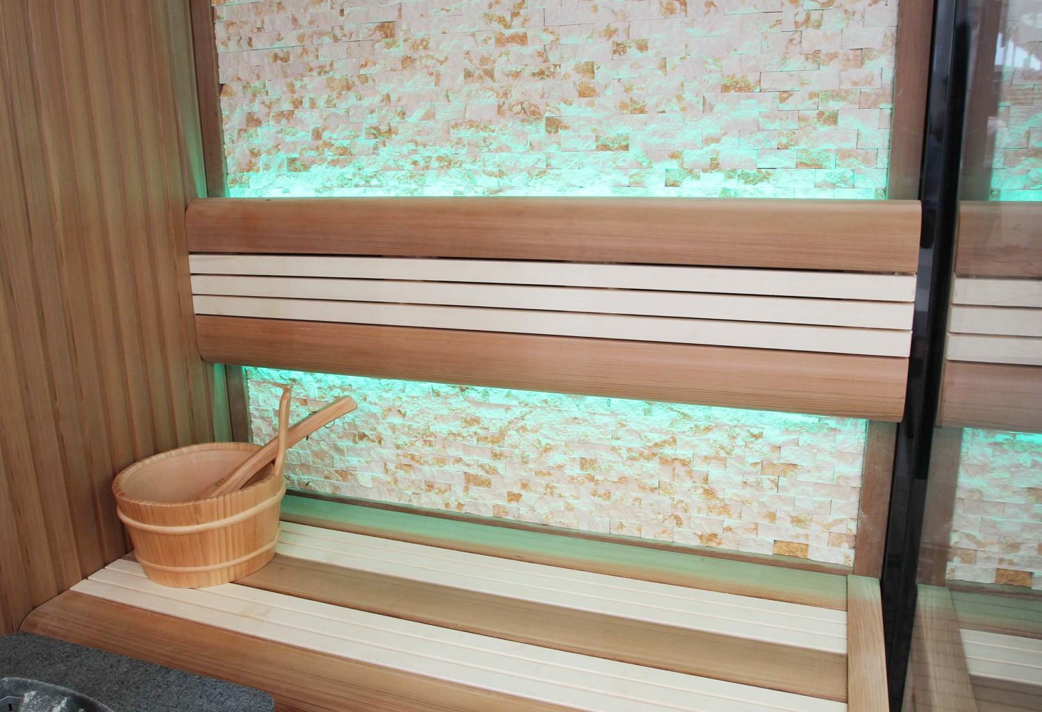 |Sauna finlandese e Bagno turco con doccia AU-002B|