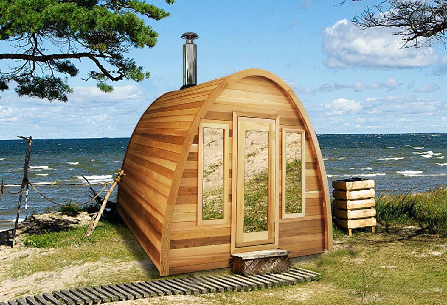 |Sauna da esterno a forma di igloo AG-001A|