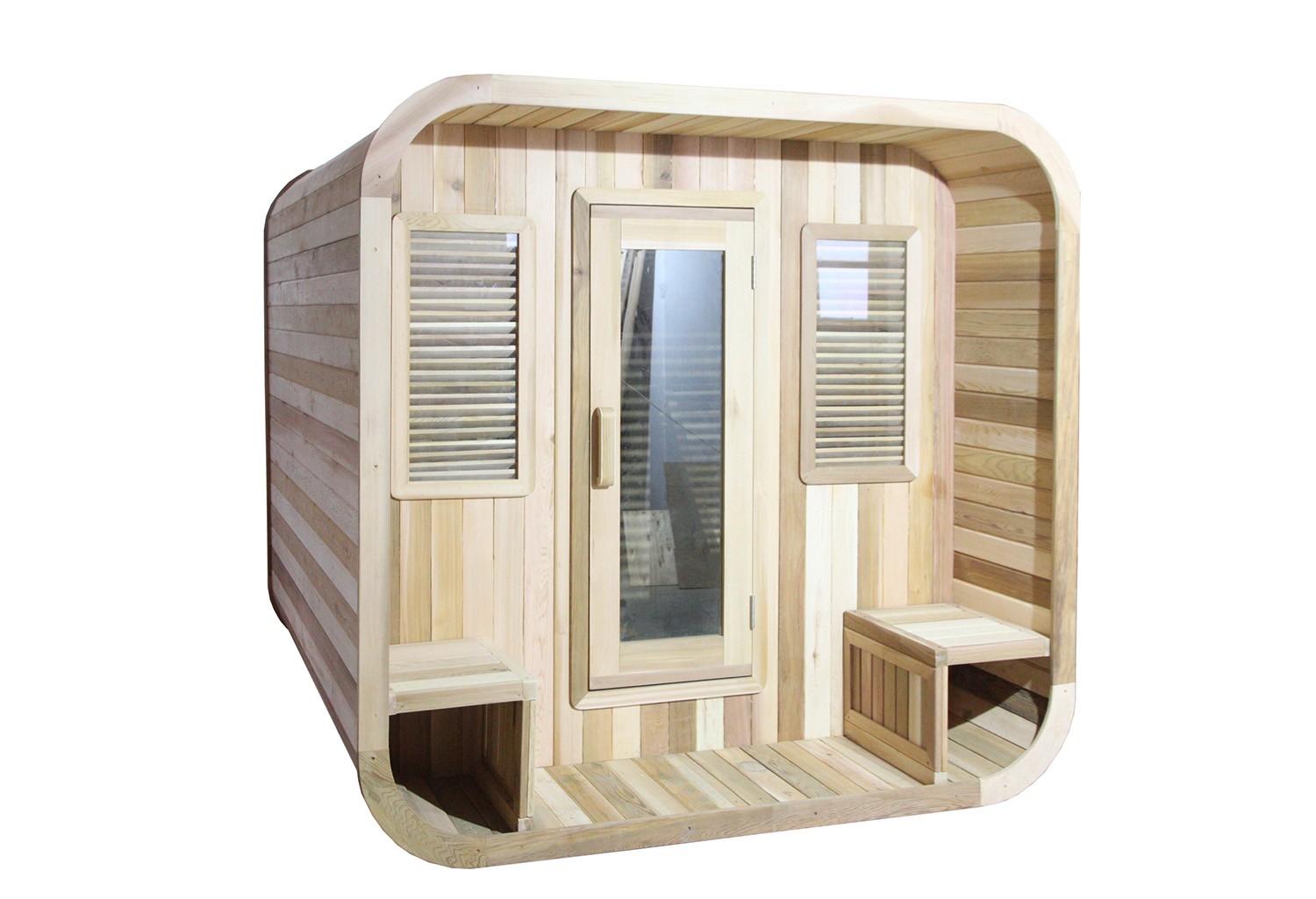 |Sauna da esterno a forma di portico AP-001A|