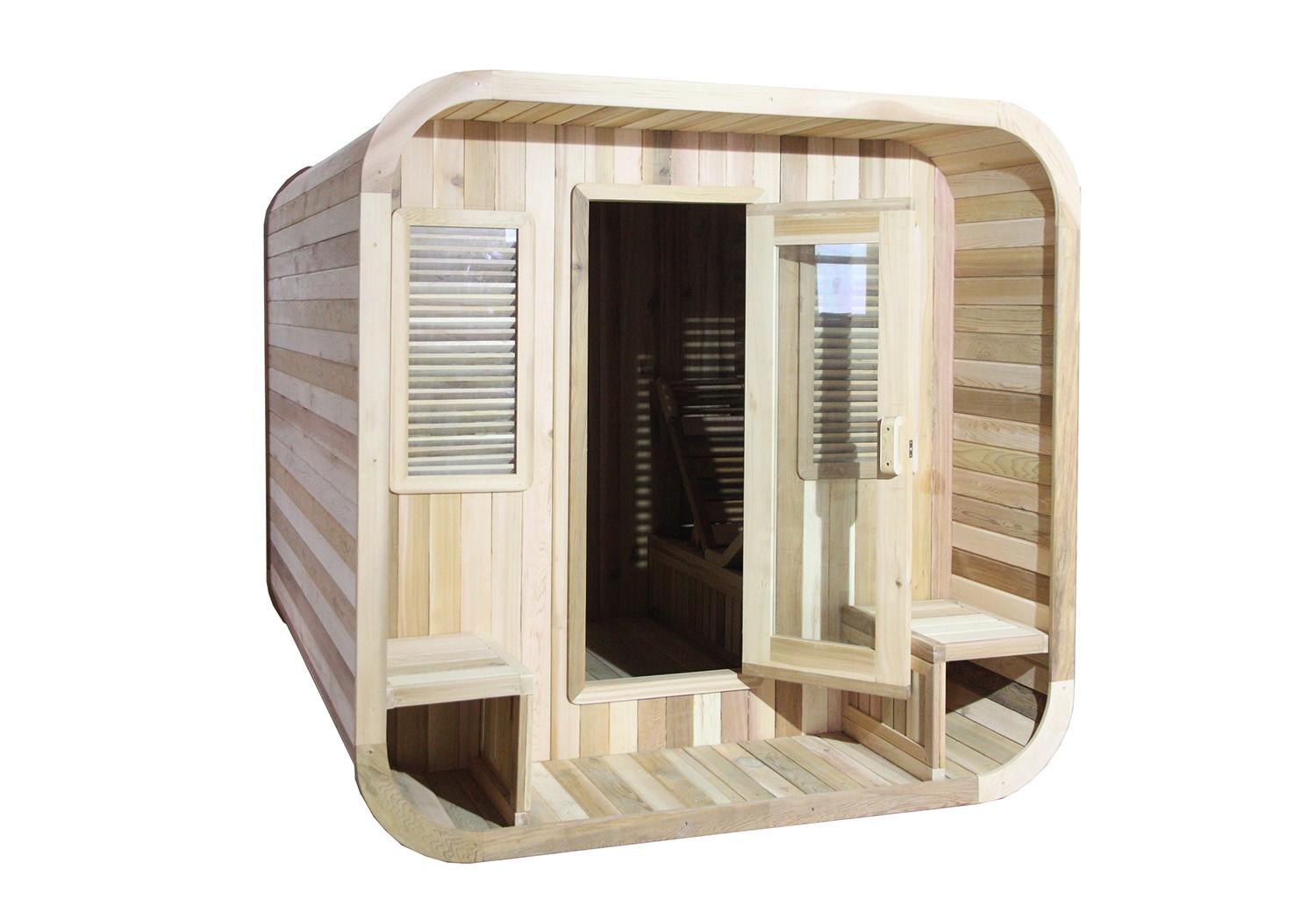 |Sauna da esterno a forma di portico AP-001A|