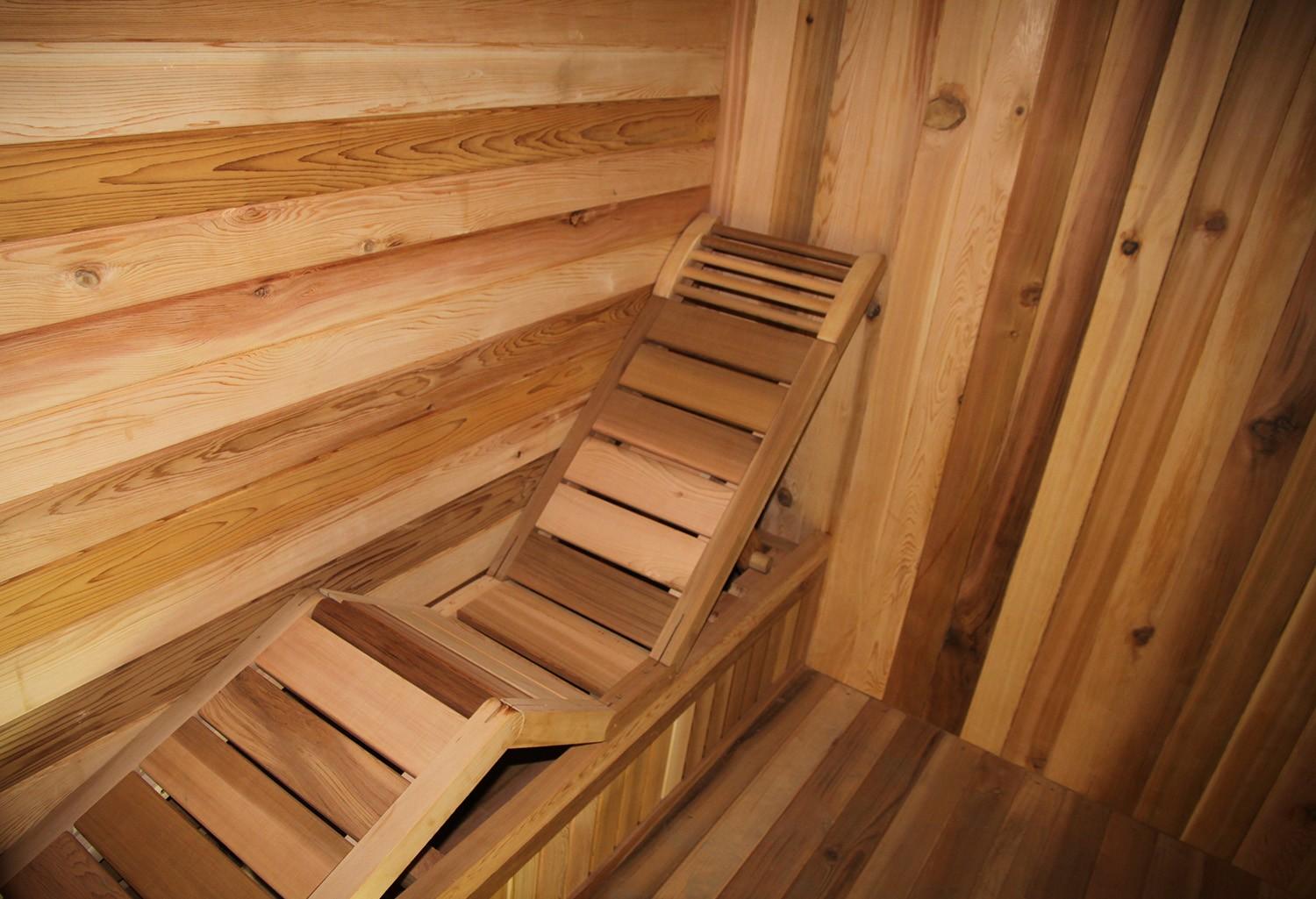 |Sauna da esterno a forma di portico AP-001A|