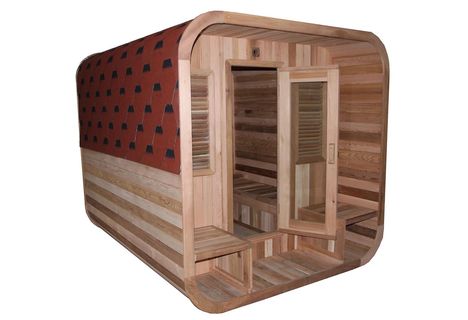 |Sauna da esterno a forma di portico AP-001A|