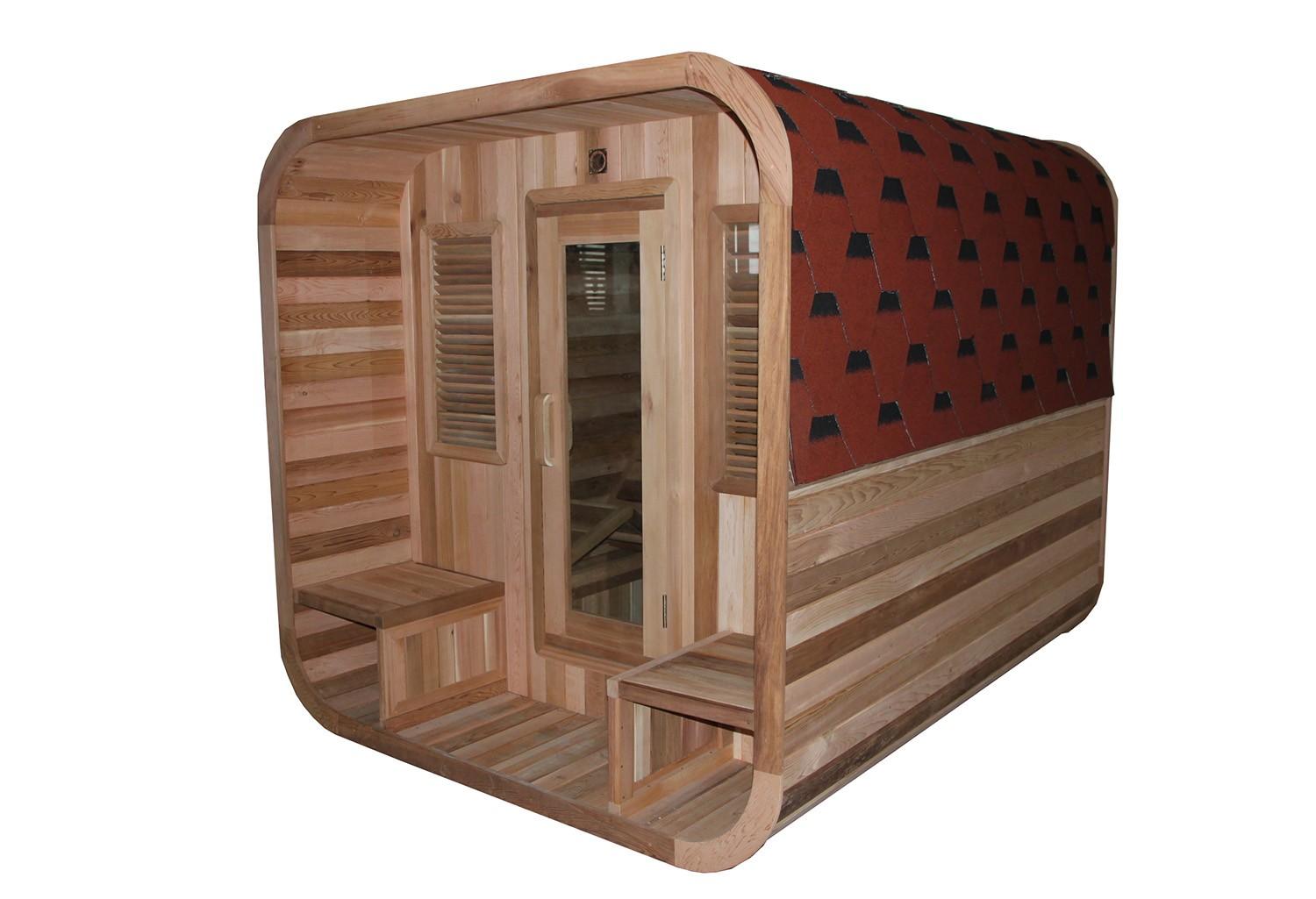 |Sauna da esterno a forma di portico AP-001B|