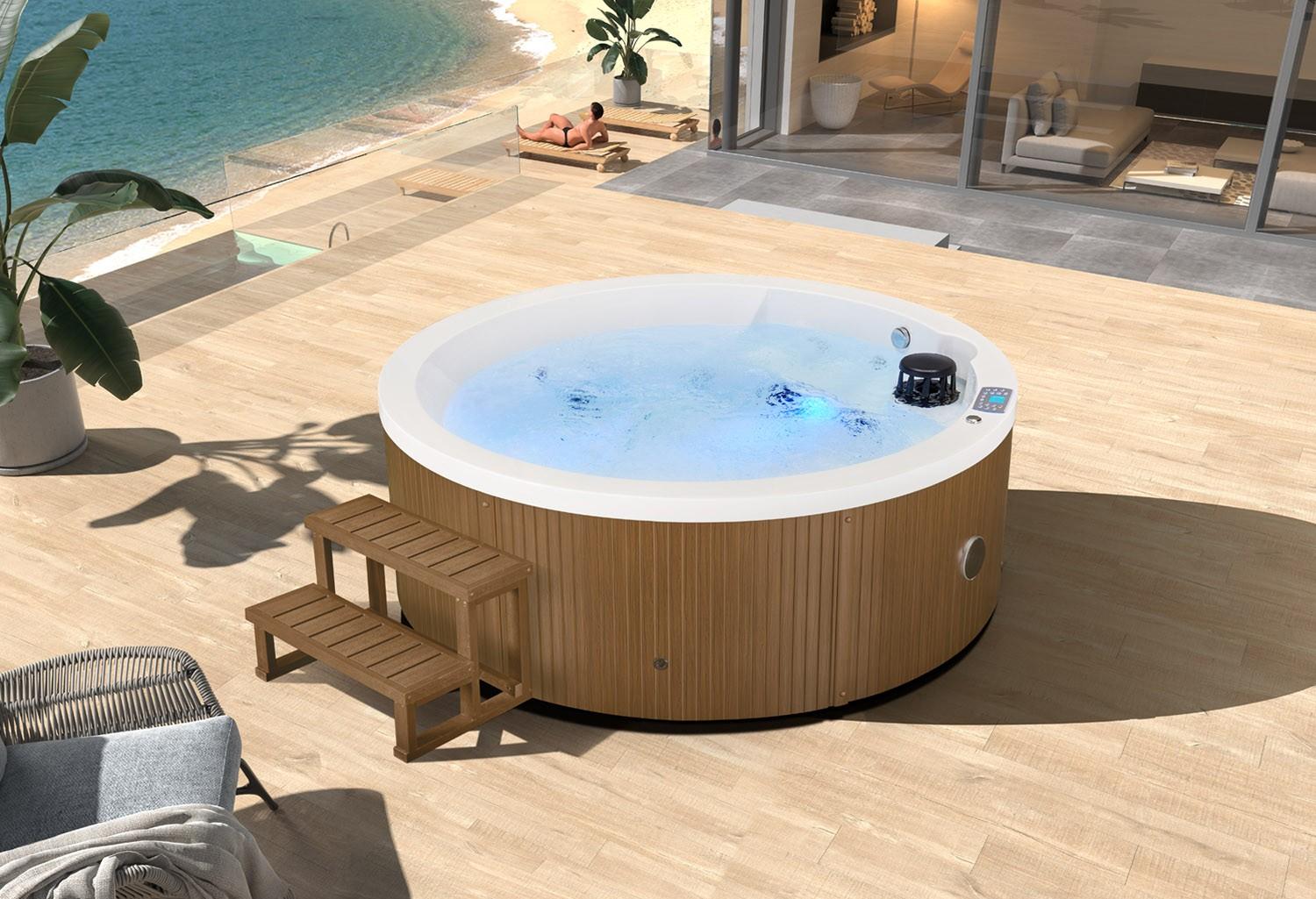 Vasca idromassaggio da esterno jacuzzi Mirage