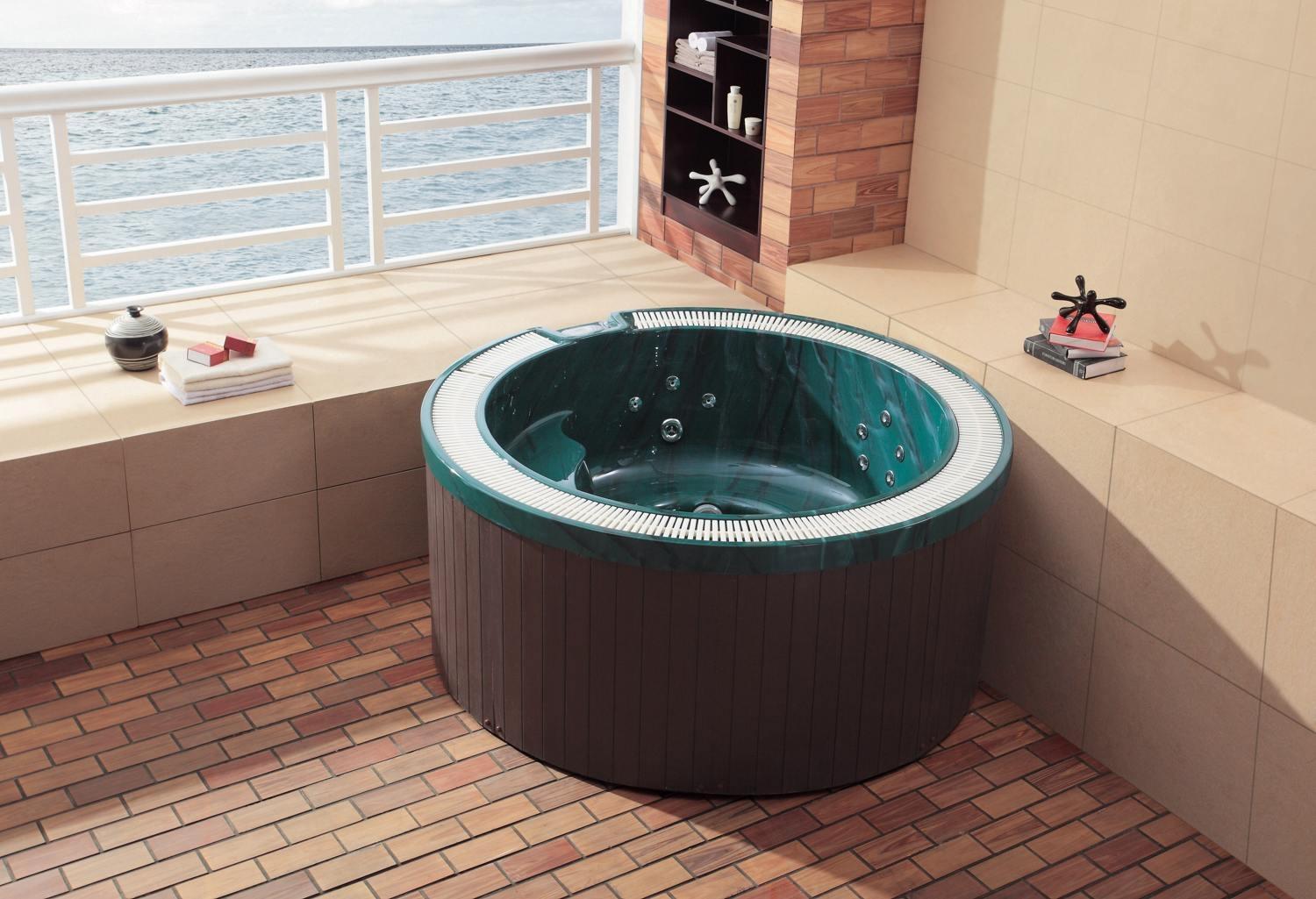 Vasca idromassaggio da esterno jacuzzi Elysium