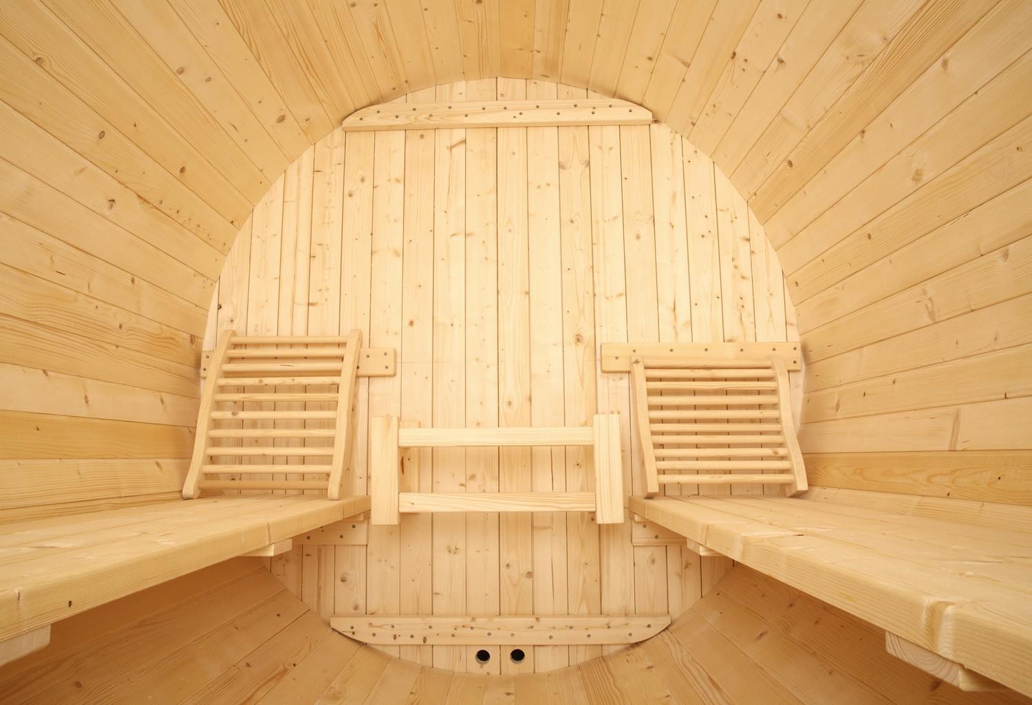 |Sauna da esterno a forma di barile AF-001A|