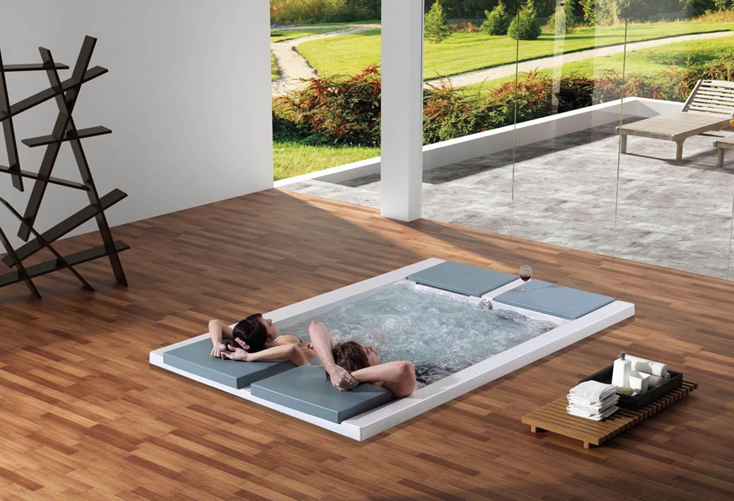 Vasca idromassaggio da esterno jacuzzi Crystal Plus