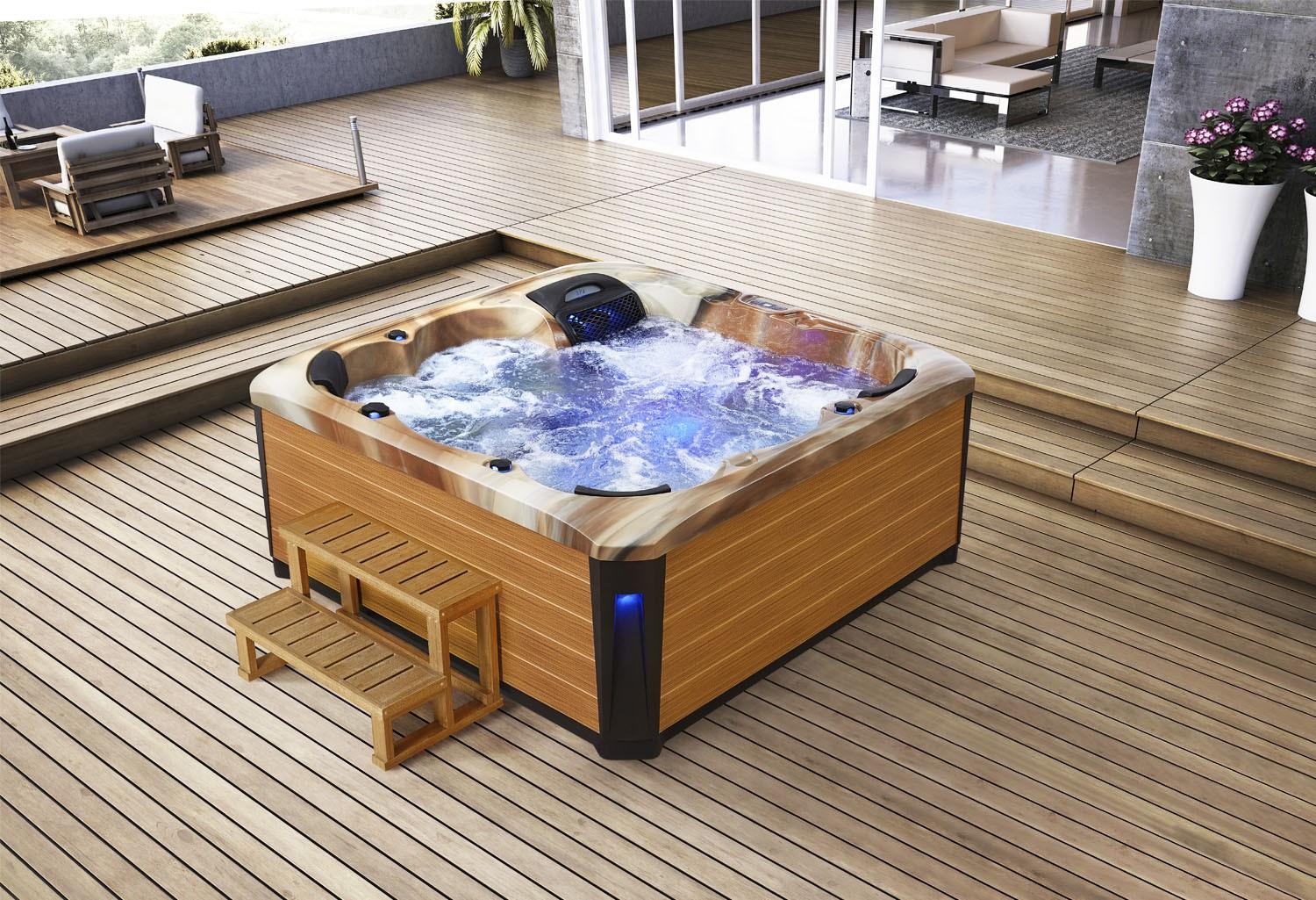 Vasca idromassaggio da esterno jacuzzi Velvet