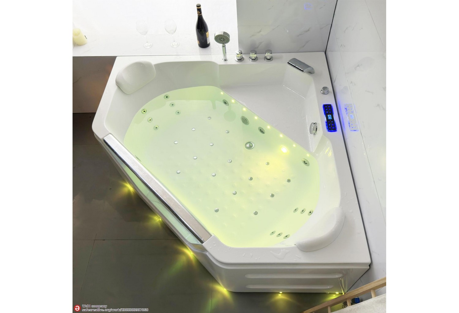 Vasca idromassaggio jacuzzi TASOS