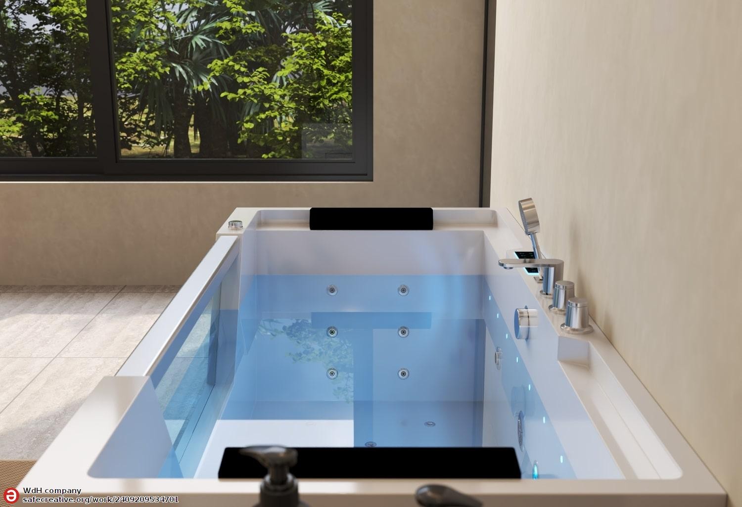 Vasca idromassaggio jacuzzi HIDRA