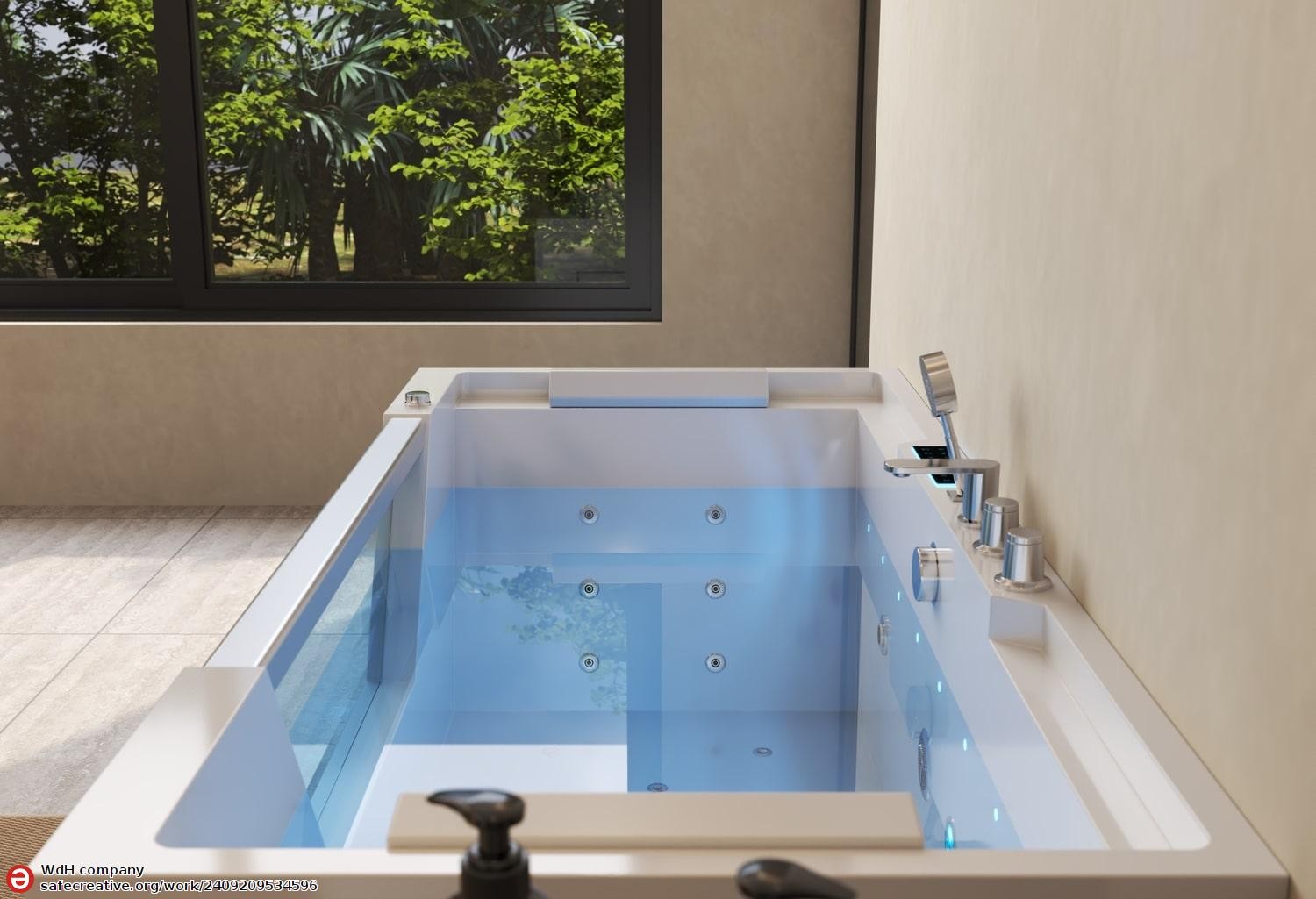 Vasca idromassaggio jacuzzi HIDRA