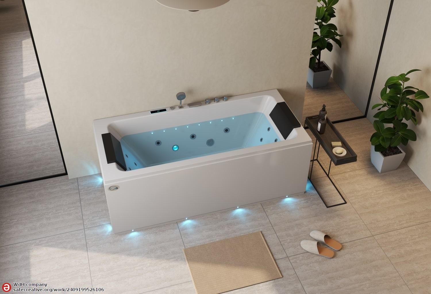 Vasca idromassaggio jacuzzi DELOS