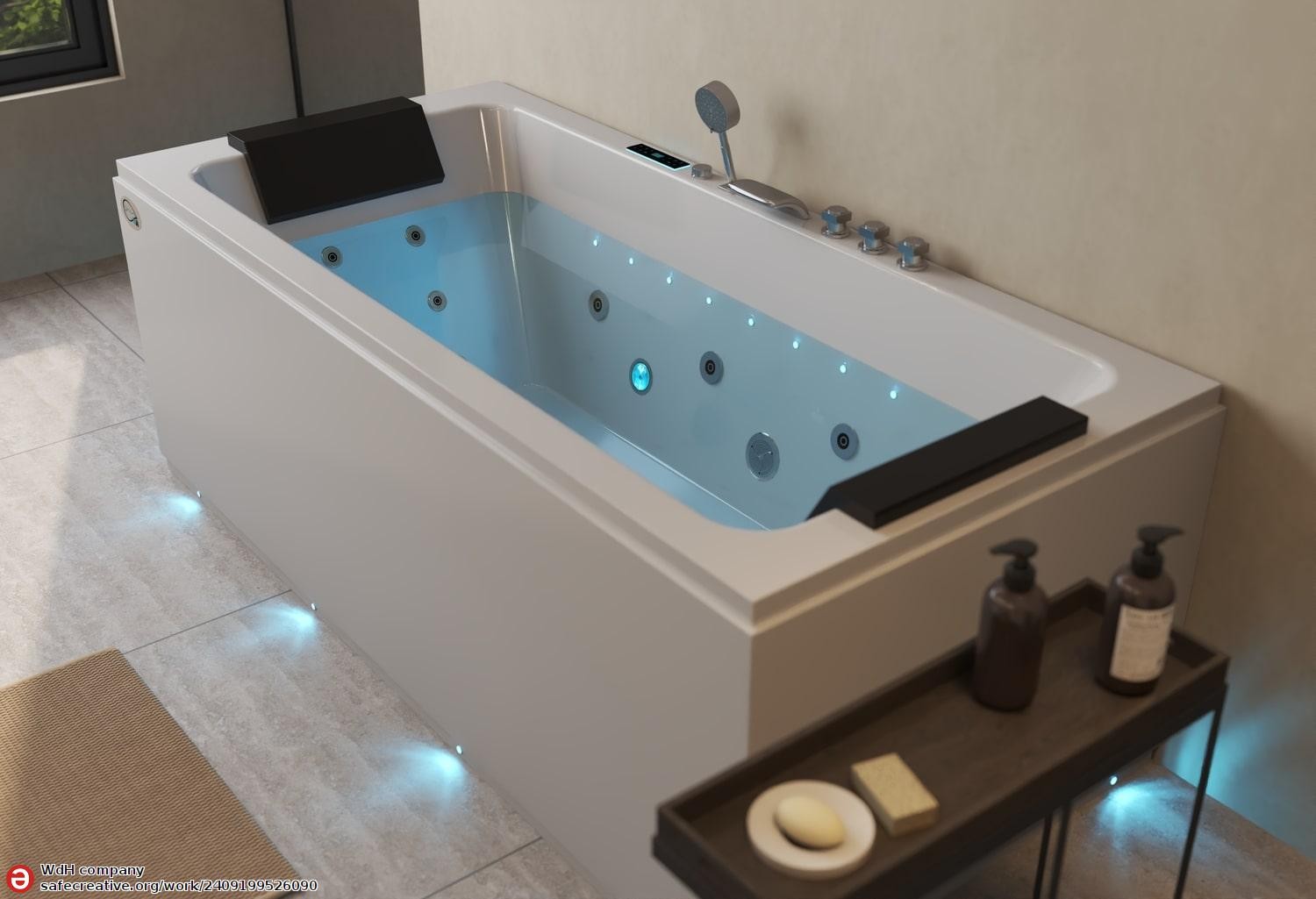 Vasca idromassaggio jacuzzi DELOS