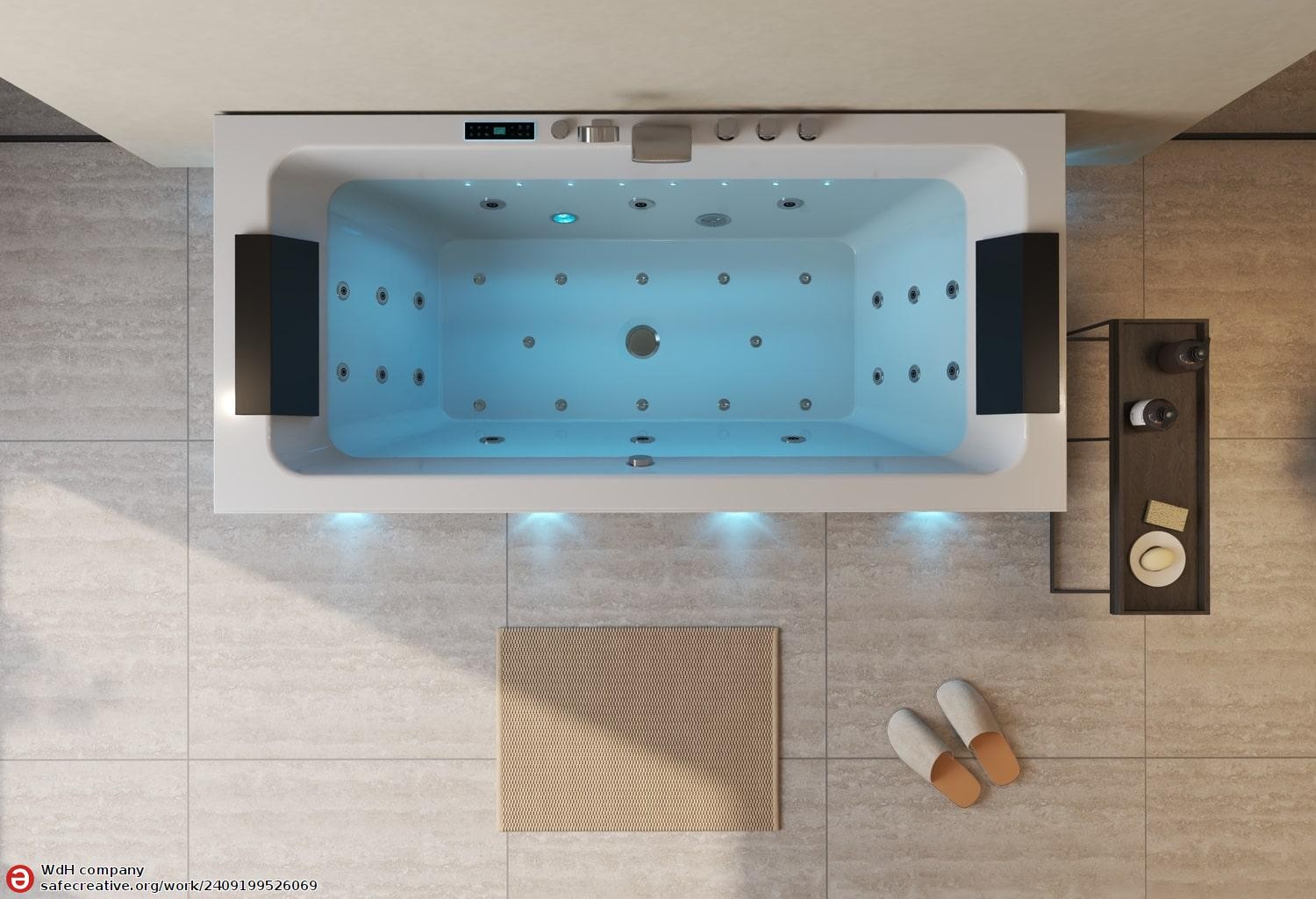 Vasca idromassaggio jacuzzi DELOS