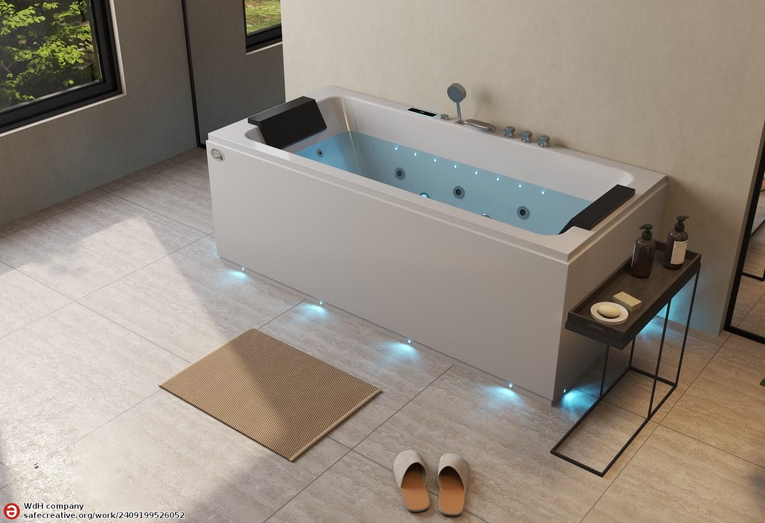 Vasca idromassaggio jacuzzi DELOS