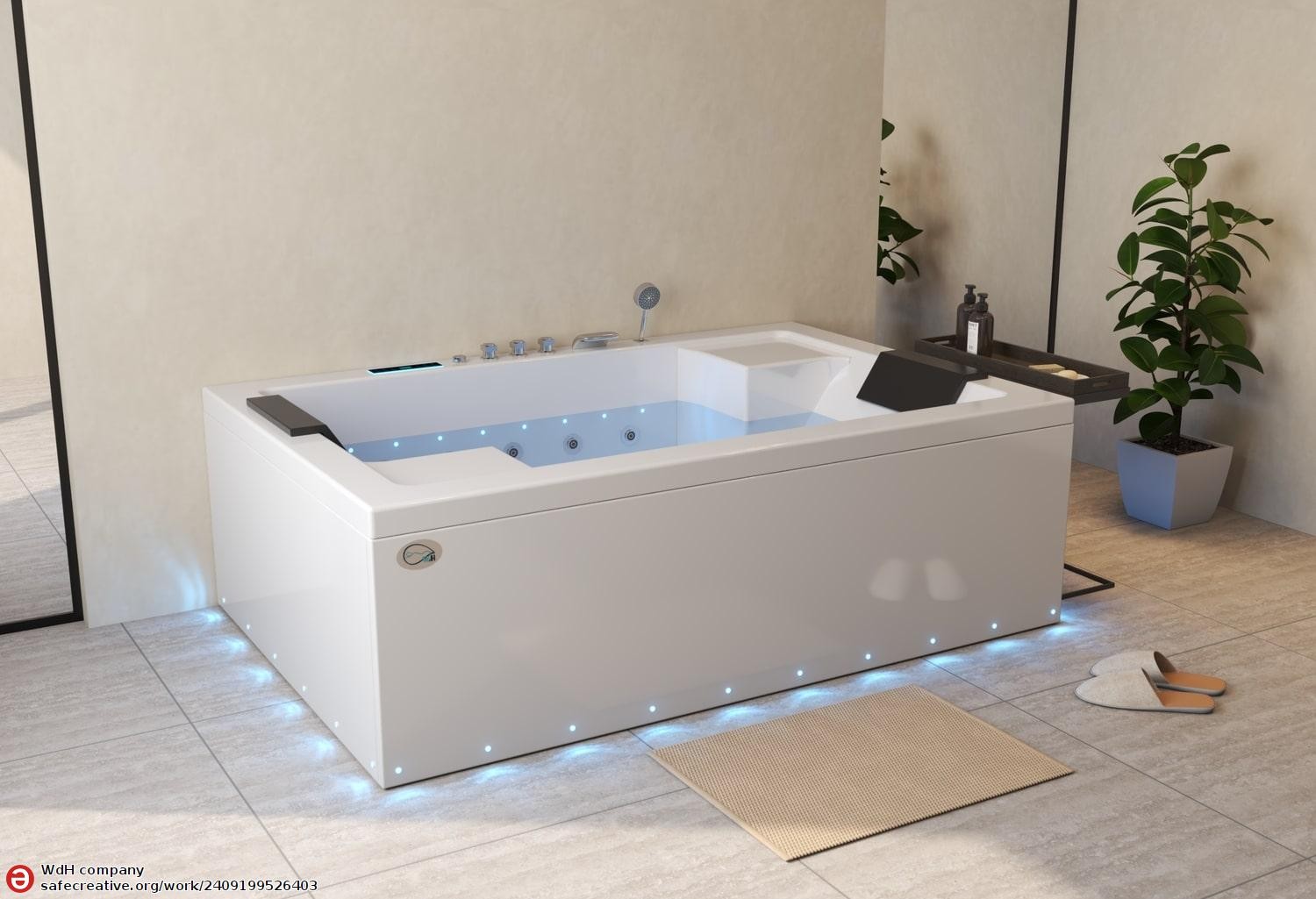 Vasca idromassaggio jacuzzi ITACA