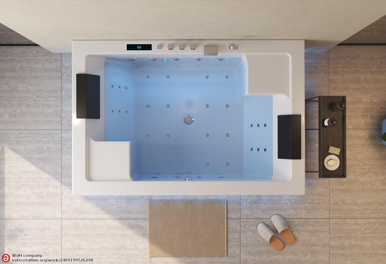 Vasca idromassaggio jacuzzi ITACA