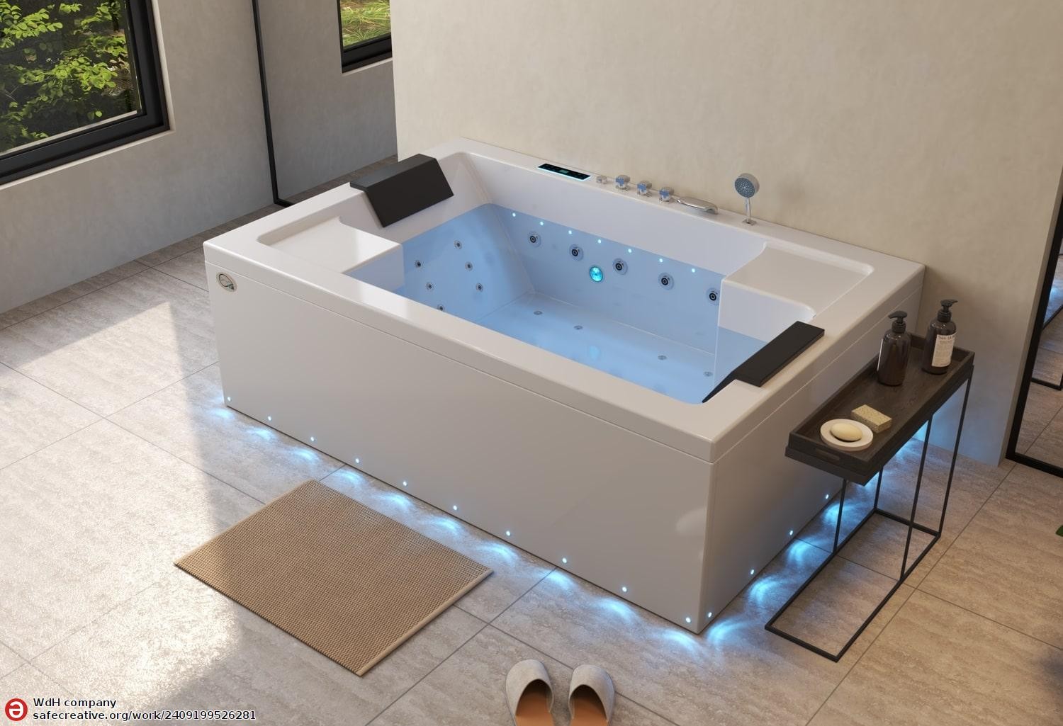 Vasca idromassaggio jacuzzi ITACA