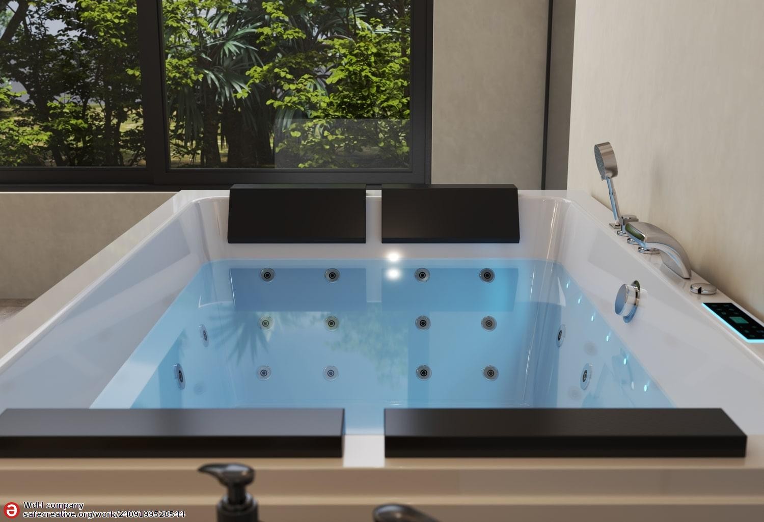 Vasca idromassaggio jacuzzi MAKRI