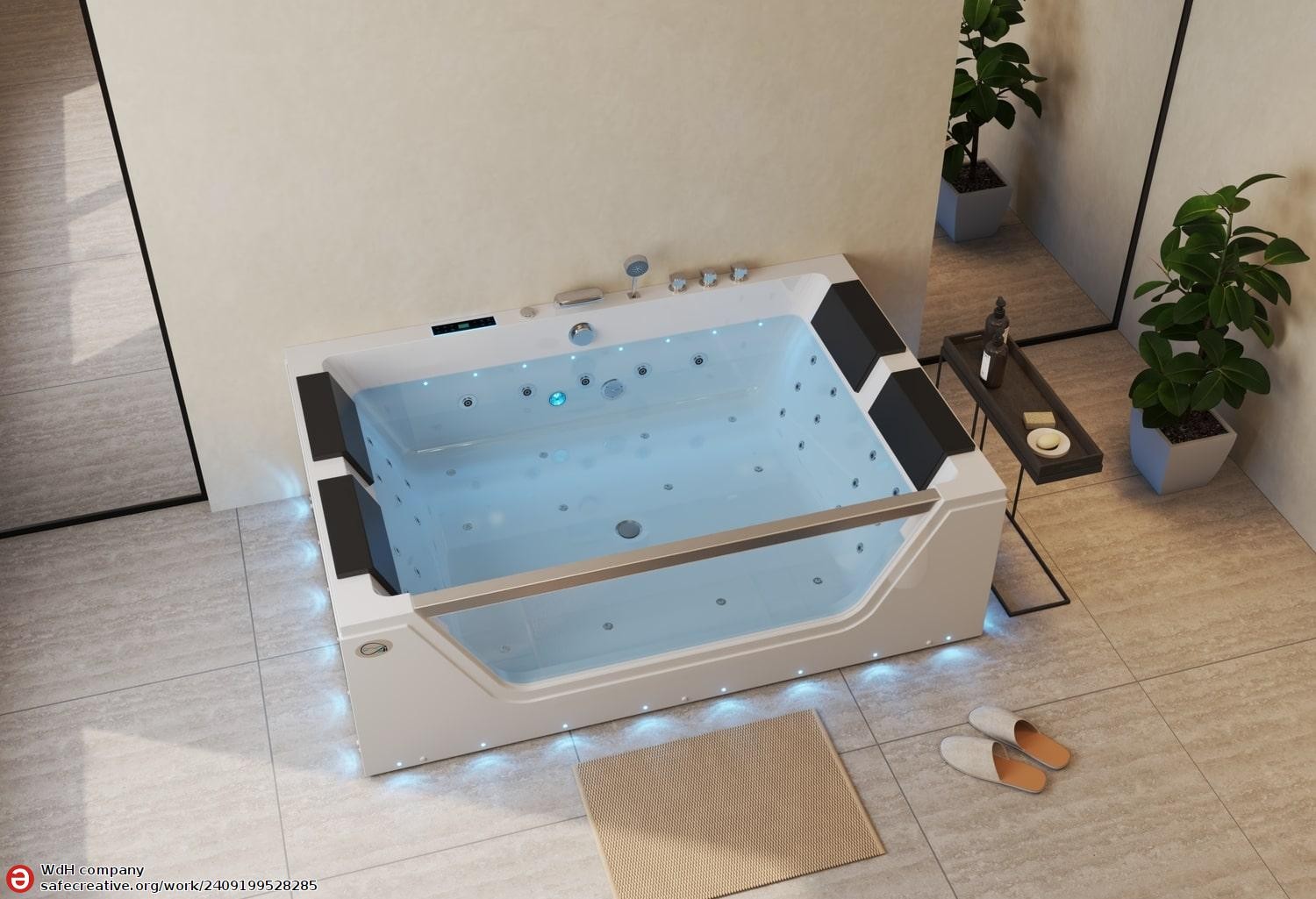 Vasca idromassaggio jacuzzi LEROS