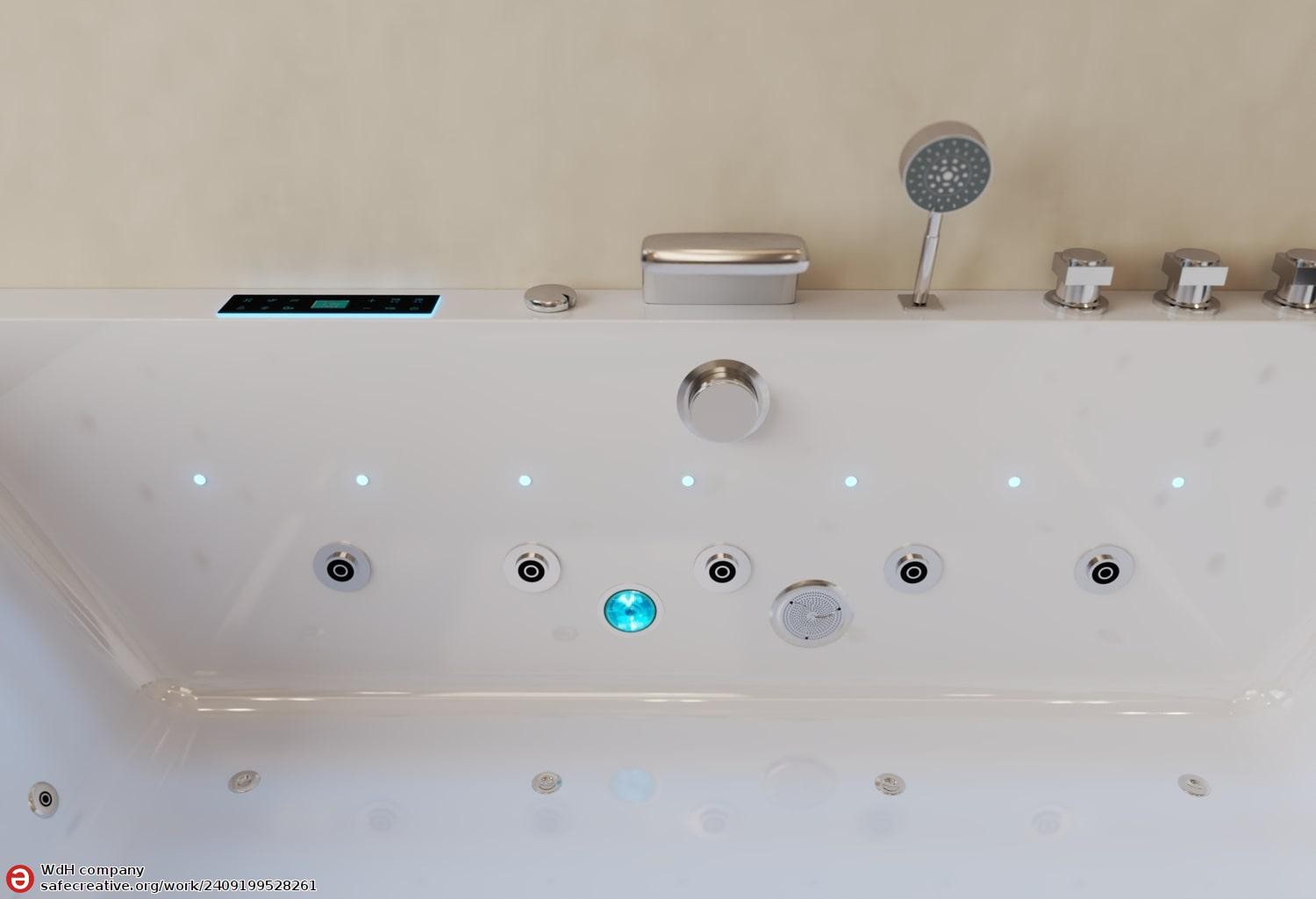 Vasca idromassaggio jacuzzi LEROS