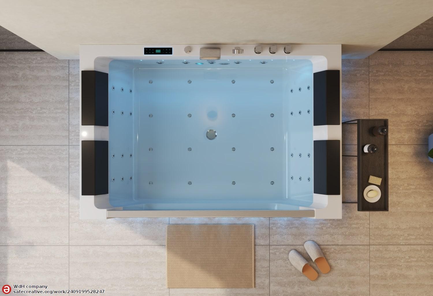 Vasca idromassaggio jacuzzi LEROS