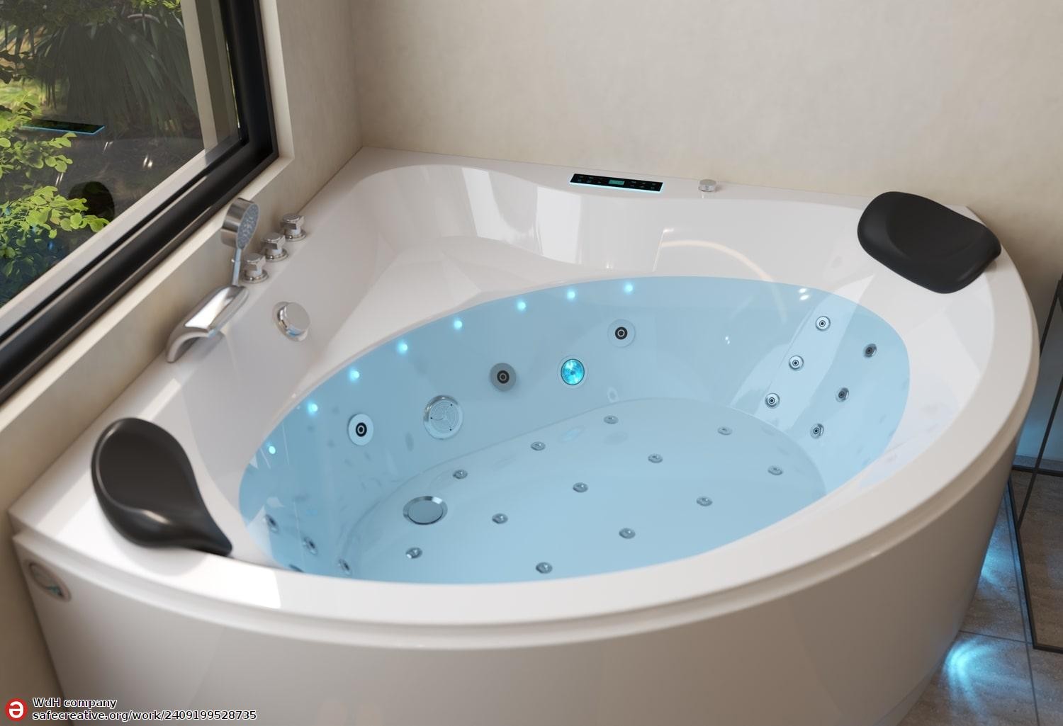 Vasca idromassaggio jacuzzi MILOS