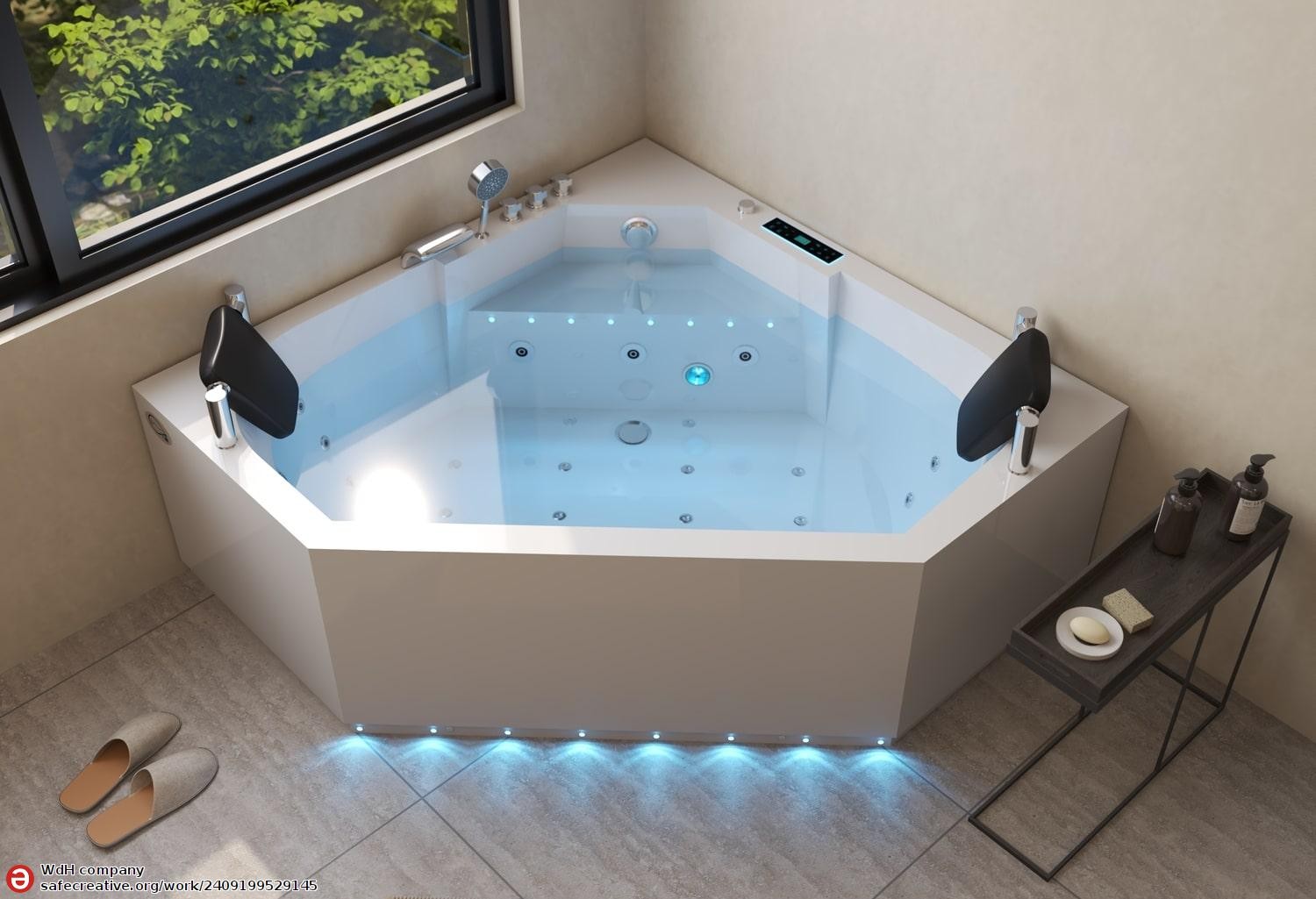 Vasca idromassaggio jacuzzi SIROS