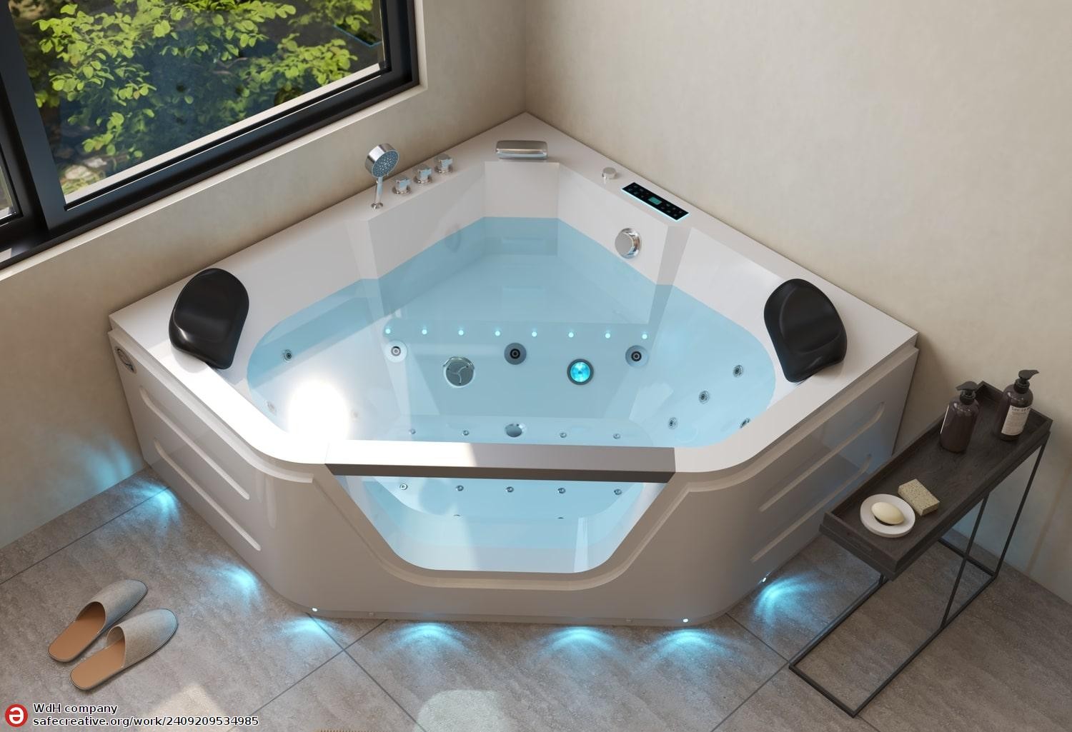 Vasca idromassaggio jacuzzi TASOS