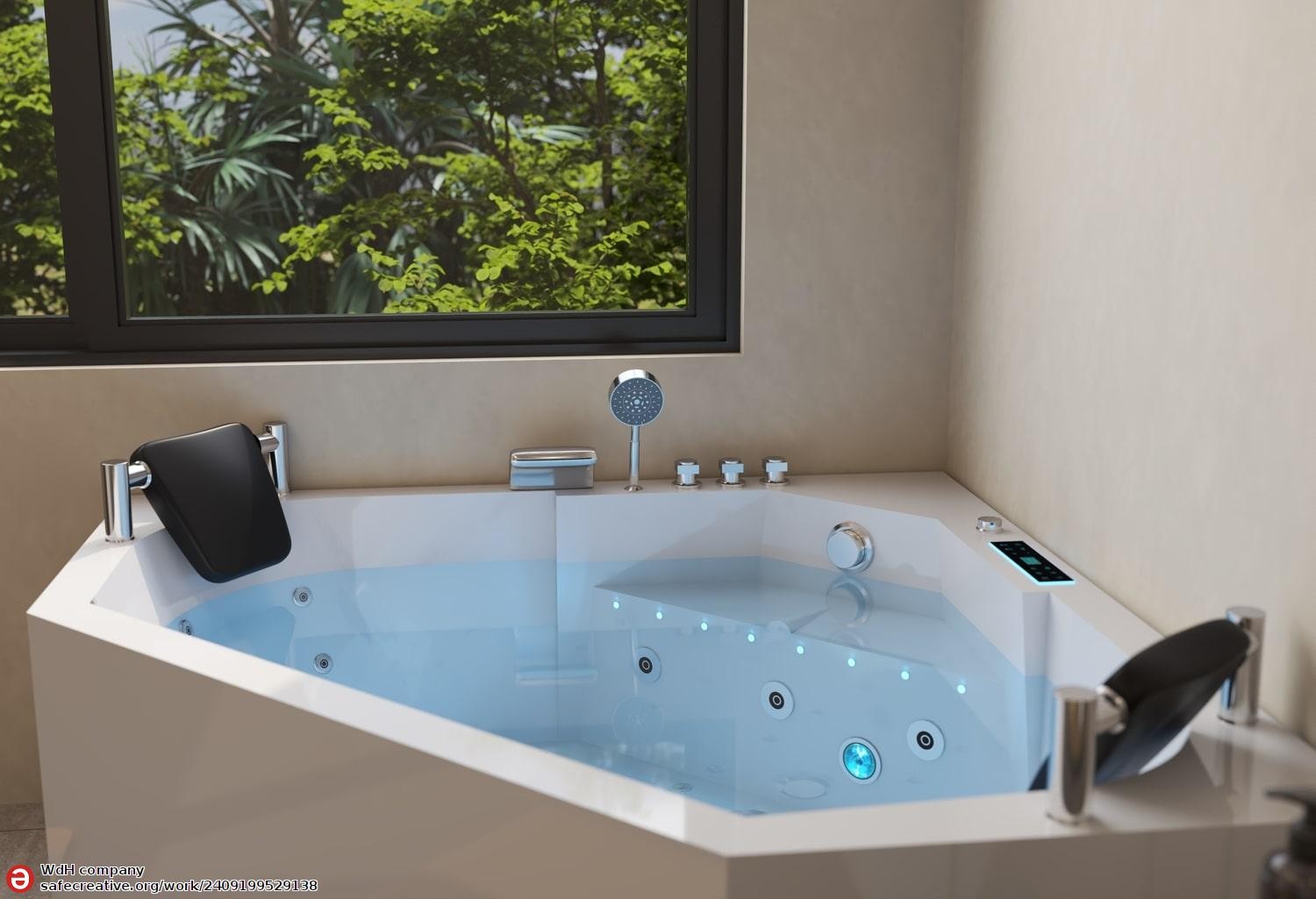 Vasca idromassaggio jacuzzi SIROS