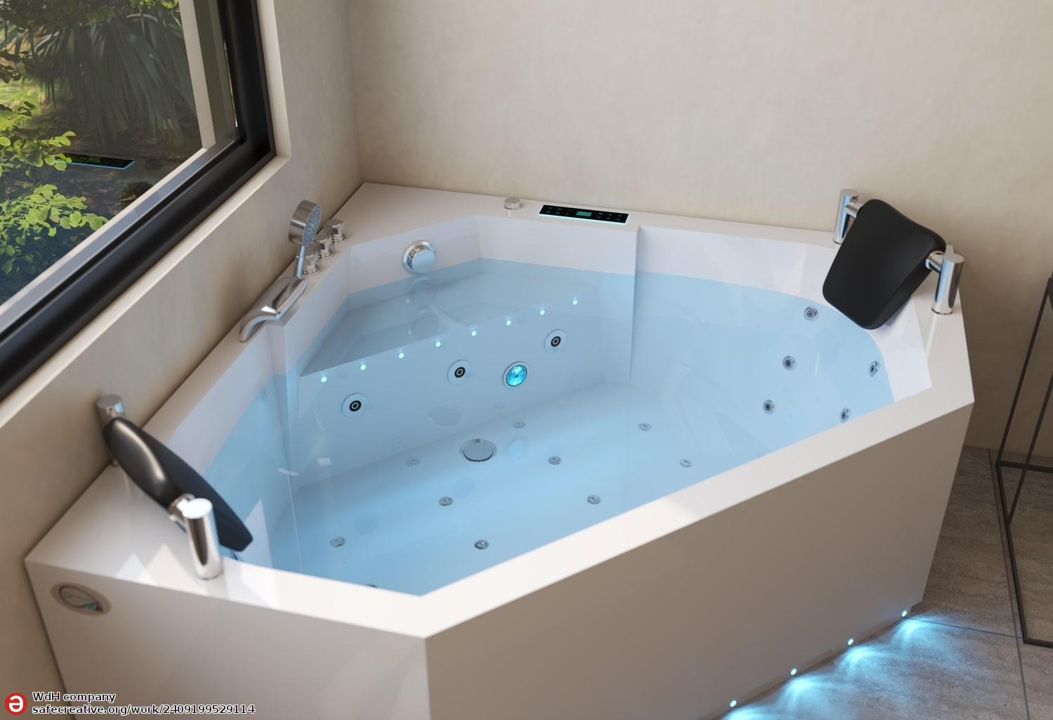 Vasca idromassaggio jacuzzi SIROS