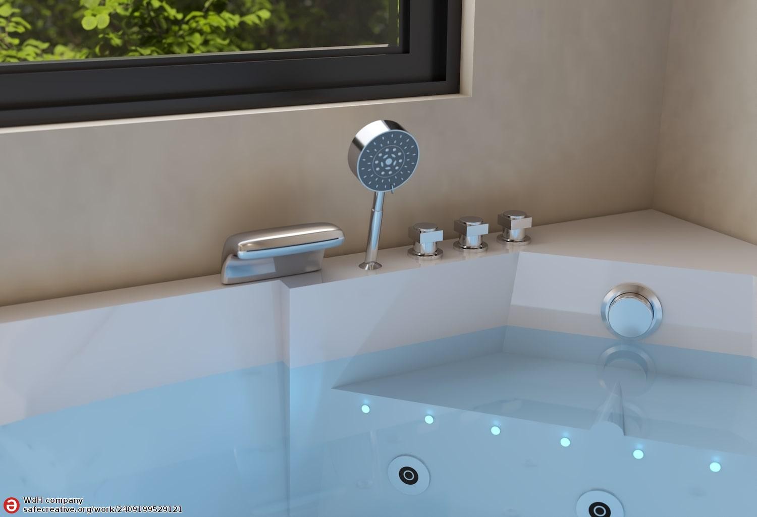 Vasca idromassaggio jacuzzi SIROS