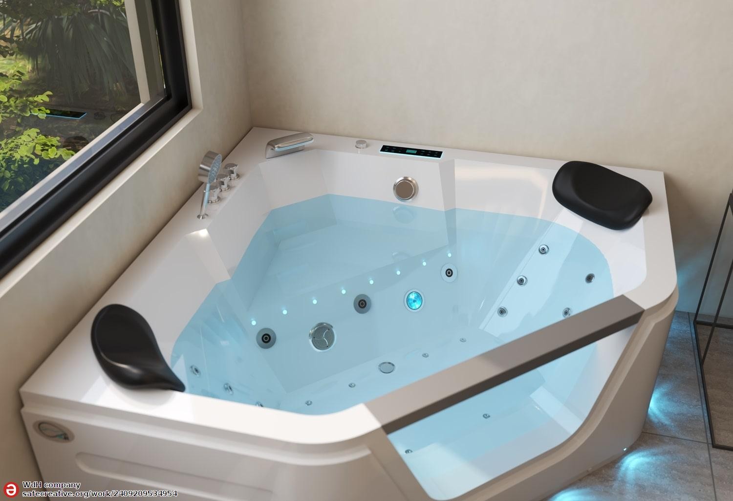 Vasca idromassaggio jacuzzi TASOS