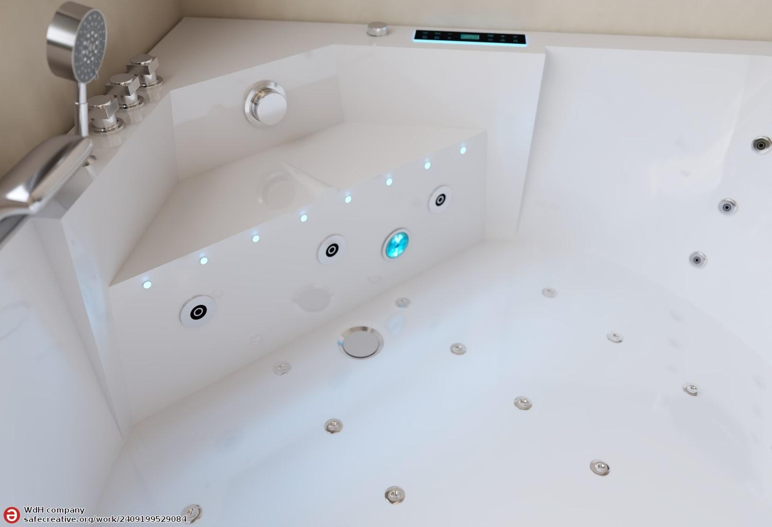 Vasca idromassaggio jacuzzi SIROS