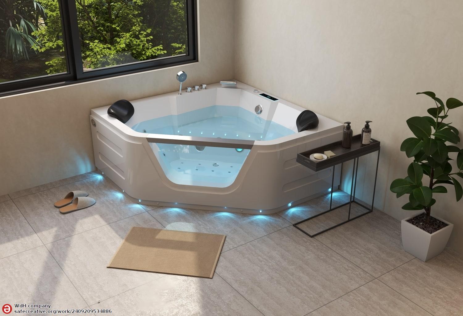 Vasca idromassaggio jacuzzi TASOS