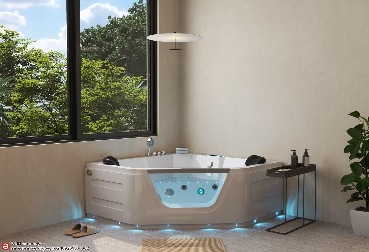 Vasca idromassaggio jacuzzi TASOS