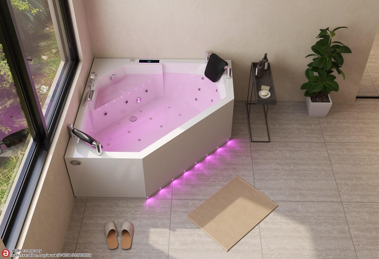 Vasca idromassaggio jacuzzi SIROS