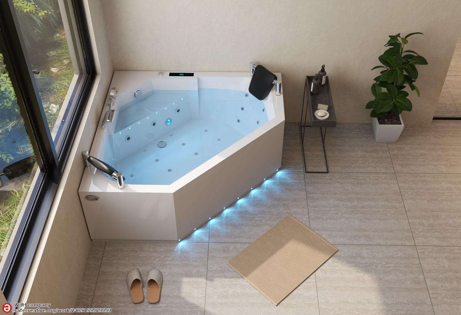 Vasca idromassaggio jacuzzi SIROS