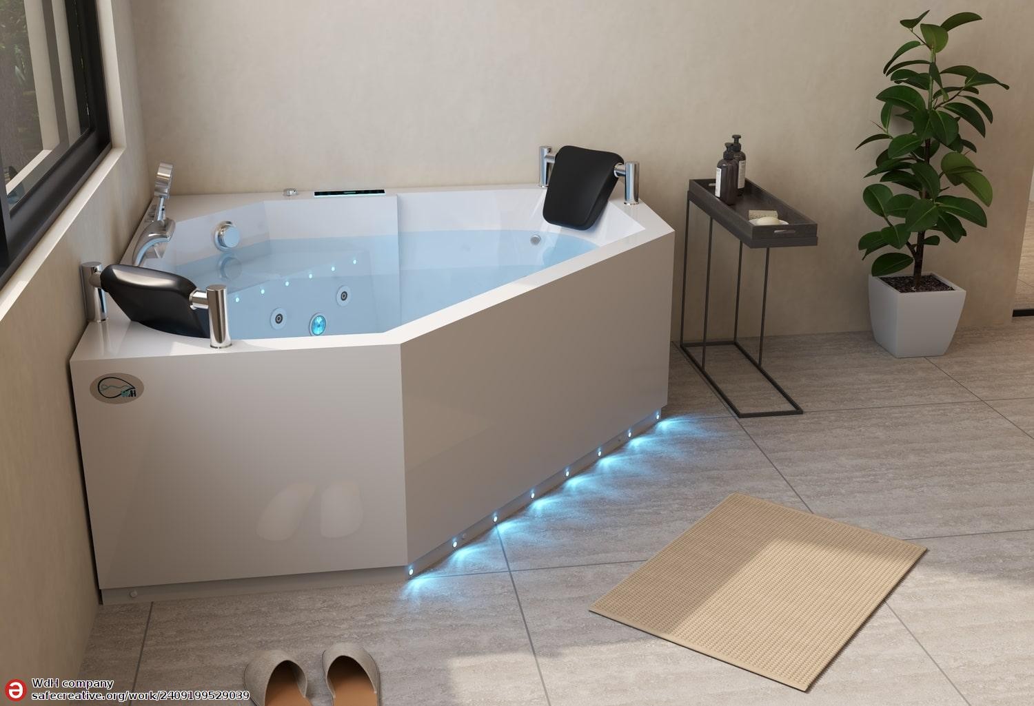 Vasca idromassaggio jacuzzi SIROS