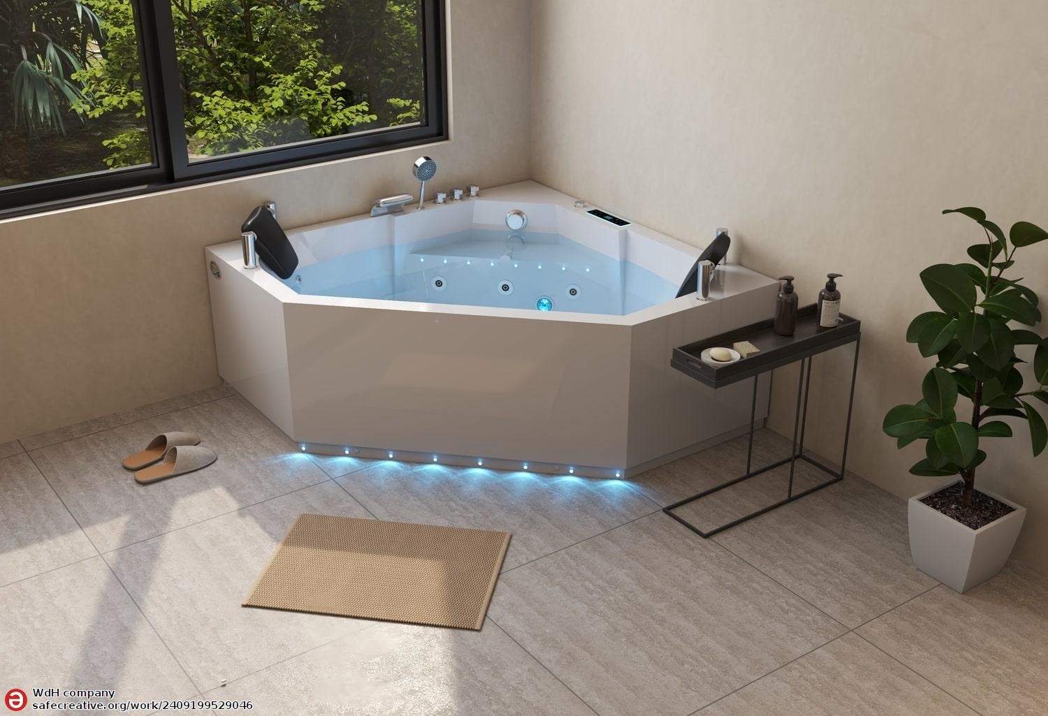 Vasca idromassaggio jacuzzi SIROS