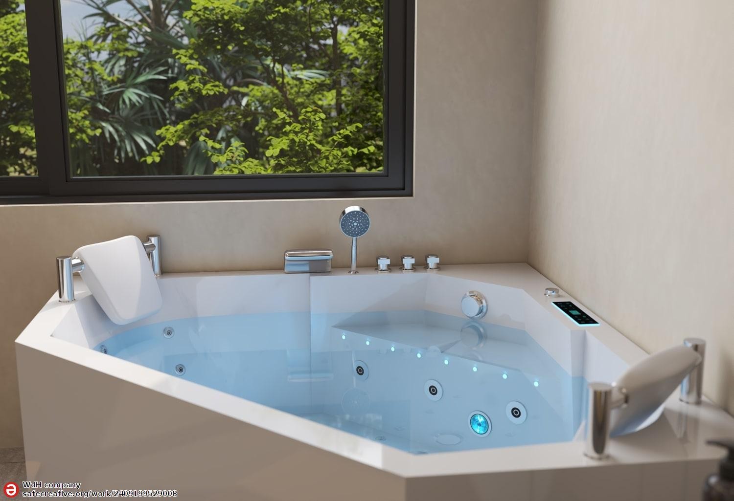 Vasca idromassaggio jacuzzi SIROS