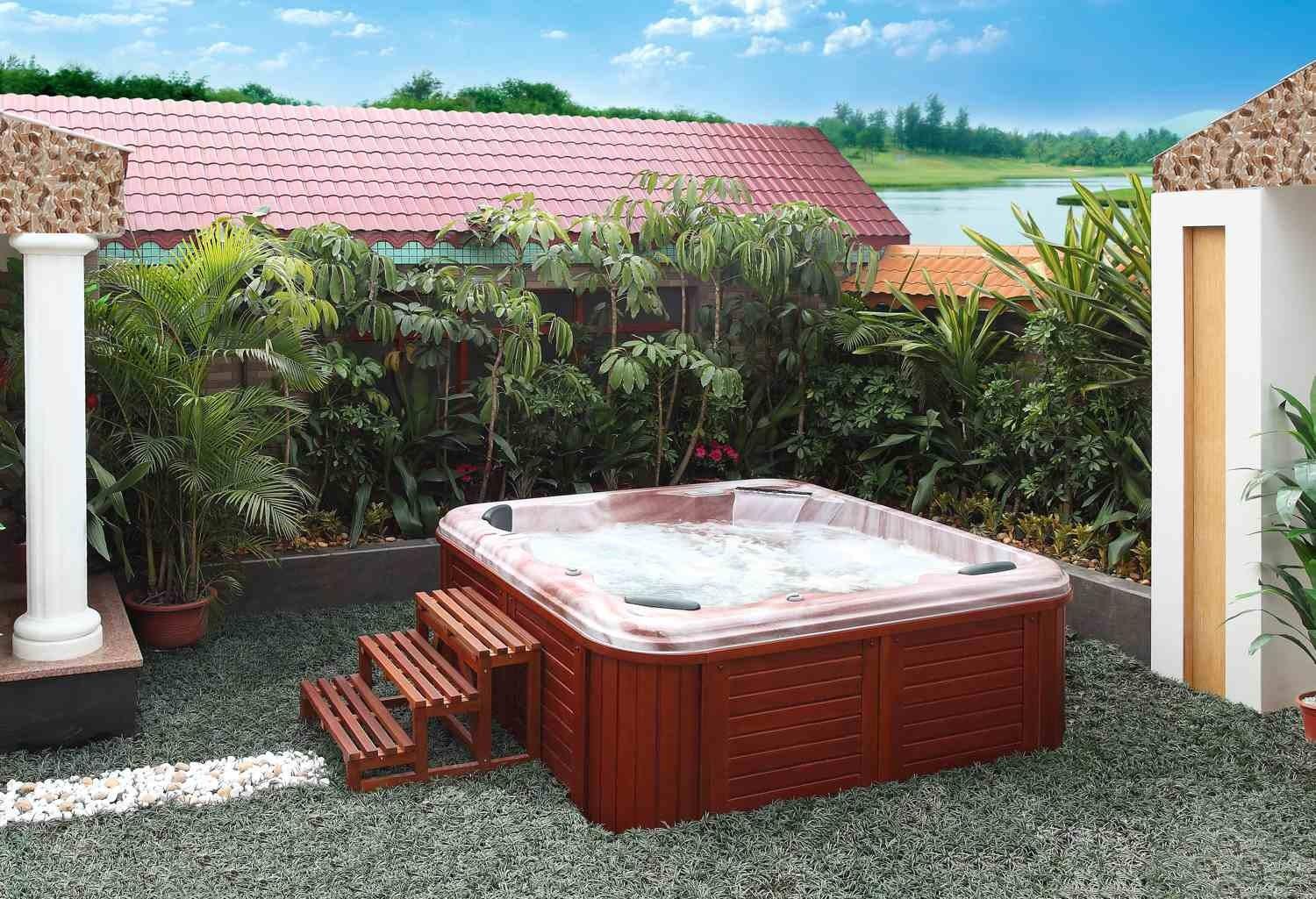 Vasca idromassaggio da esterno jacuzzi Luminary