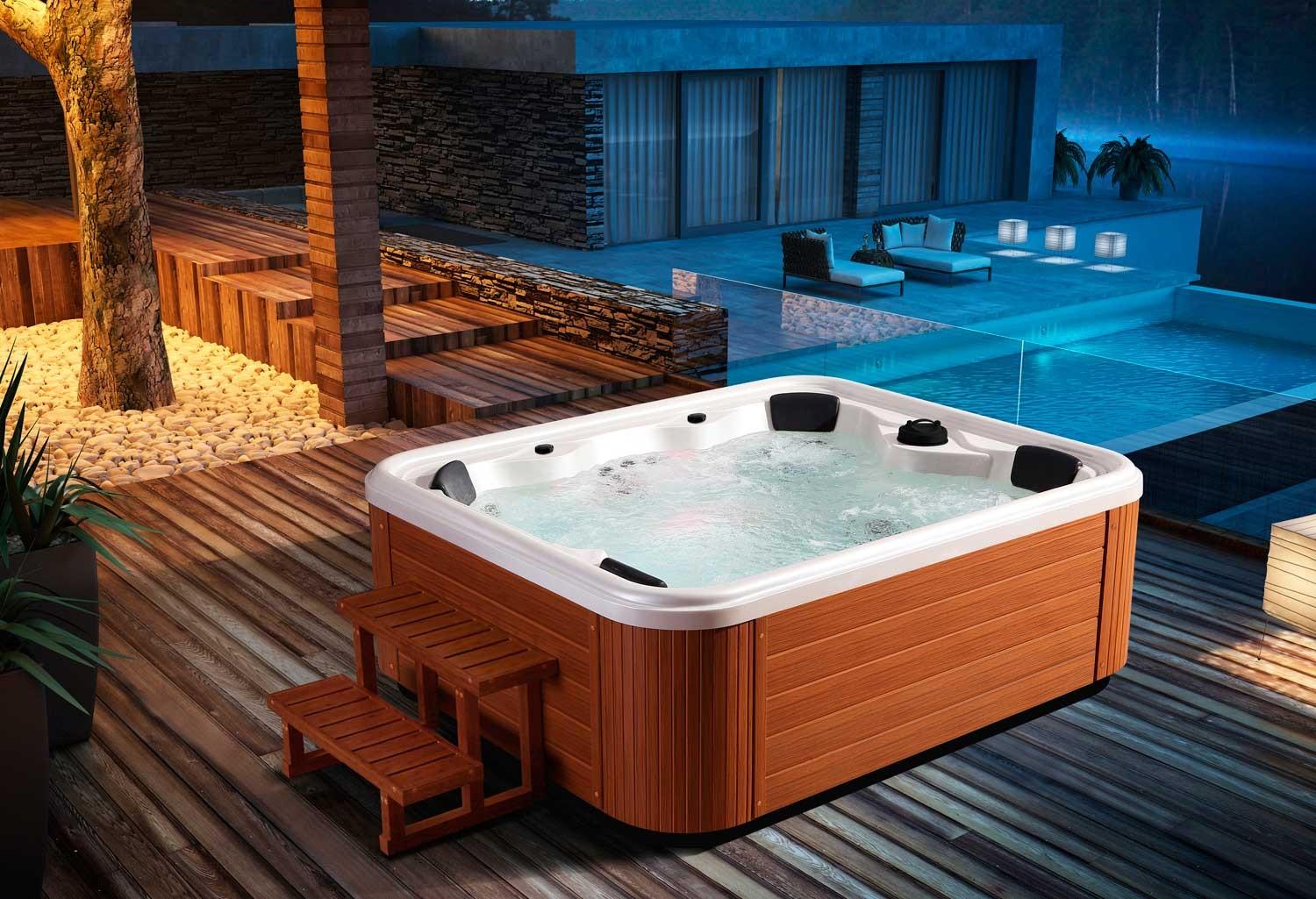 Vasca idromassaggio da esterno jacuzzi Coral