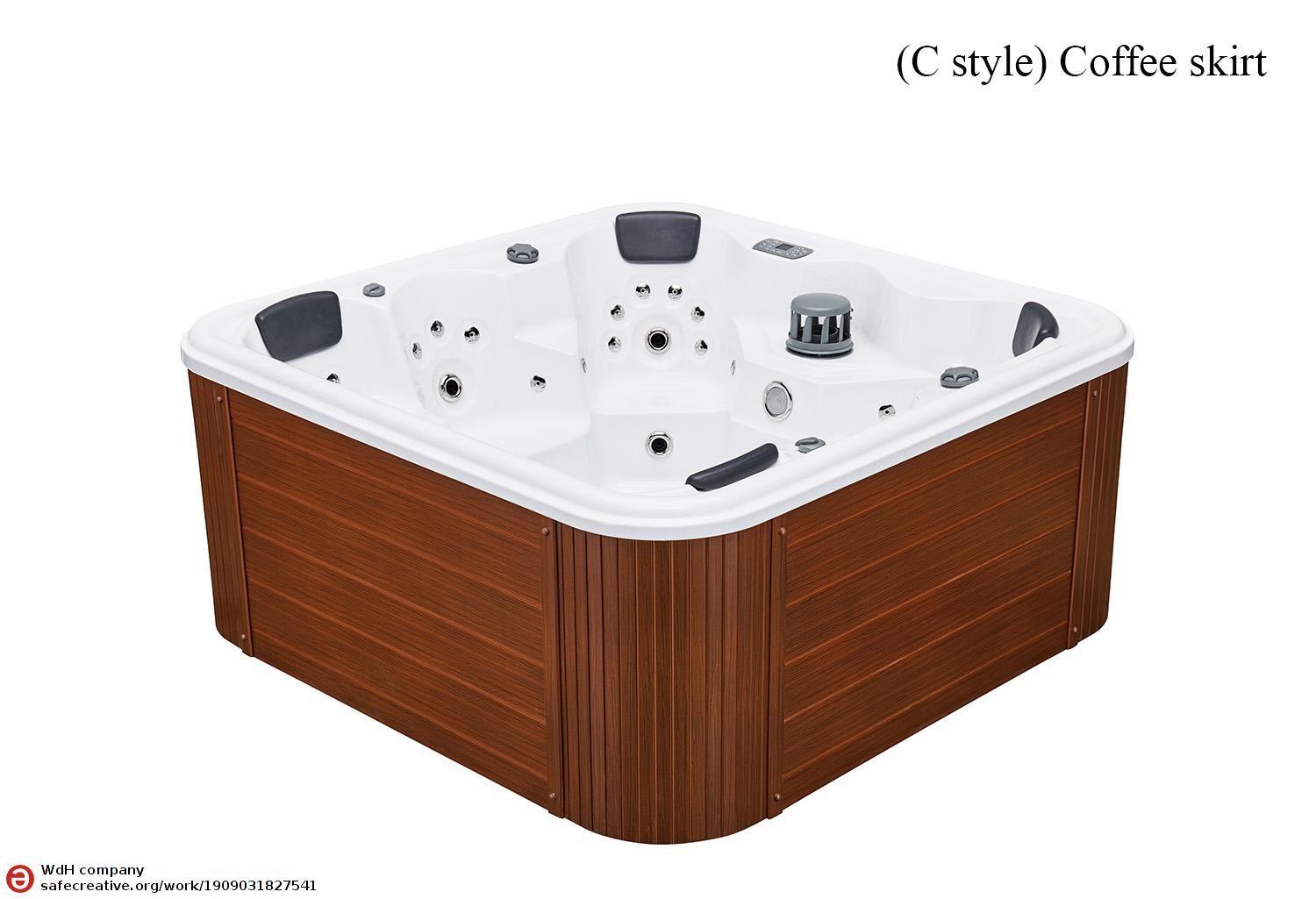 Vasca idromassaggio da esterno jacuzzi Aquamarine