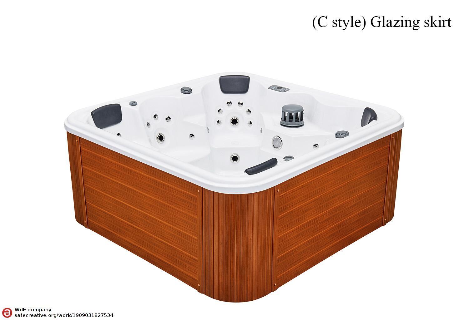 Vasca idromassaggio da esterno jacuzzi Aquamarine