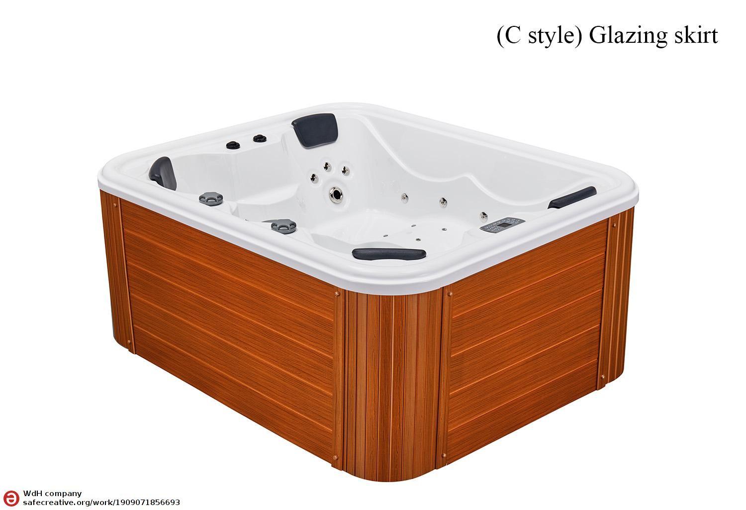 Vasca idromassaggio da esterno jacuzzi Dune