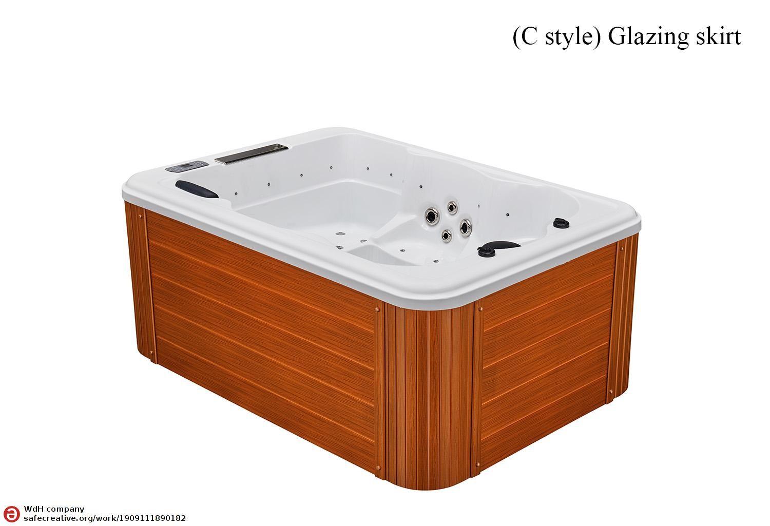 Vasca idromassaggio da esterno jacuzzi Elixir