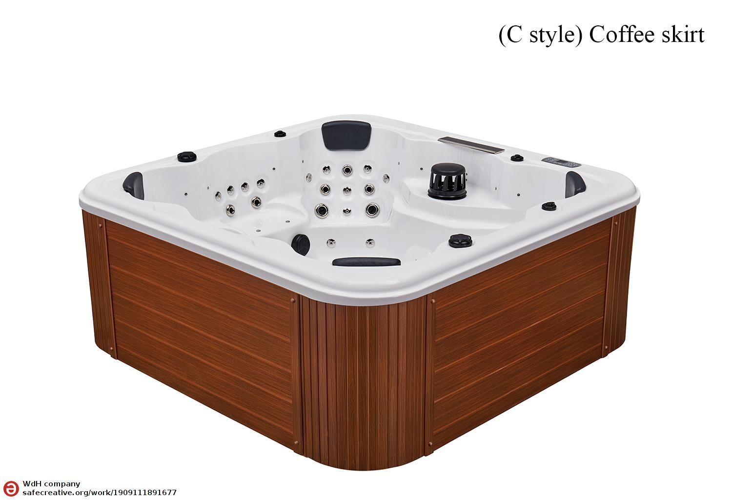 Vasca idromassaggio da esterno jacuzzi Luminary