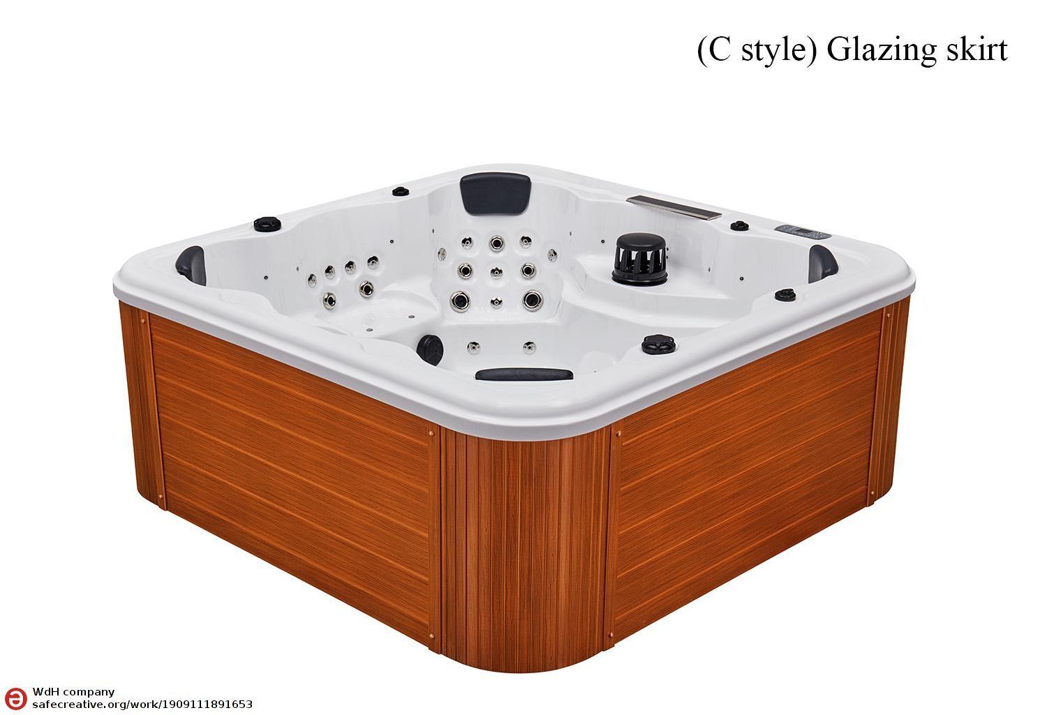 Vasca idromassaggio da esterno jacuzzi Luminary